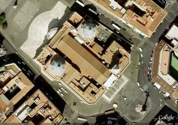 Aerial view of Santa Maria Maggiore.