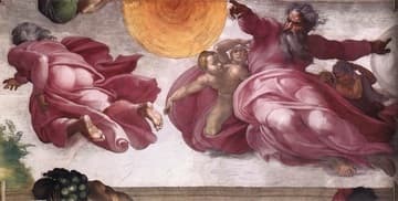 Creation of the Sun, Moon and Planets.